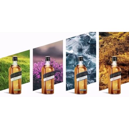 Johnnie Walker Whisky 12 years Black Label Islay Origin Blended Malt Scotch 0,7l DD.