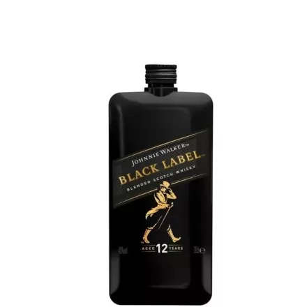 Johnnie Walker Whisky 12 years Black Label Blended Pocket Scotch 0,2l