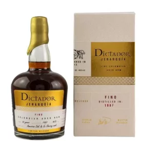   Dictador Rum Jerarquía Fino 1987. American Oak & Ex Sherry Cask Limited Release 0,7l DD.