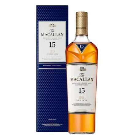 Macallan Whisky 15 years Double Cask Matured Highland Single Malt Scotch 0,7l DD.