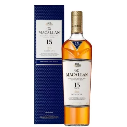 Macallan Whisky 15 years Double Cask Matured Highland Single Malt Scotch 0,7l DD.
