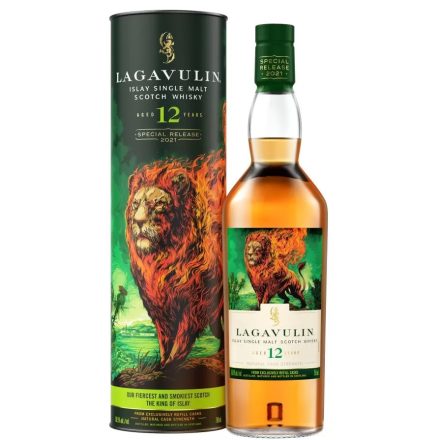 Lagavulin Whisky 12 years Islay Single Malt Scotch Special Release 2021. 0,7l DD.