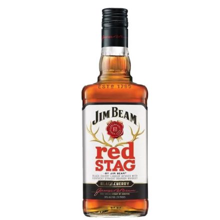 Jim Beam Whisky Red Stag Black Cherry Kentucky Straight Bourbon 1l