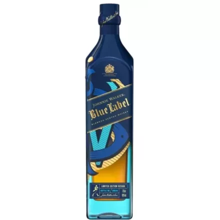 Johnnie Walker Whisky Blue Label Limited Edition Design Blended Scotch 0,7l DD.