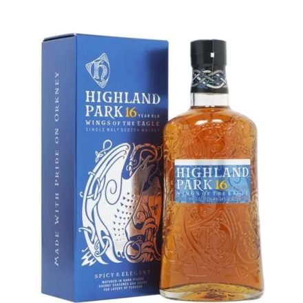 Highland Park Whisky 16 years Wings of The Eagle Single Malt Scotch 0,7l DD.