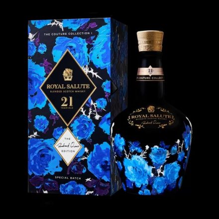 Chivas Regal Whisky 21 years Royal Salute The Couture Collection The Richard Quinn Special Batch 0,7l DD.