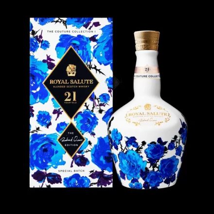 Chivas Regal Whisky 21 years Royal Salute The Couture Collection The Richard Quinn Special Batch 0,7l DD.