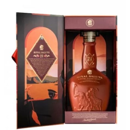 Chivas Regal Whisky 21 years Royal Salute The Polo Estancia Edition Special Batch 0,7l DD.