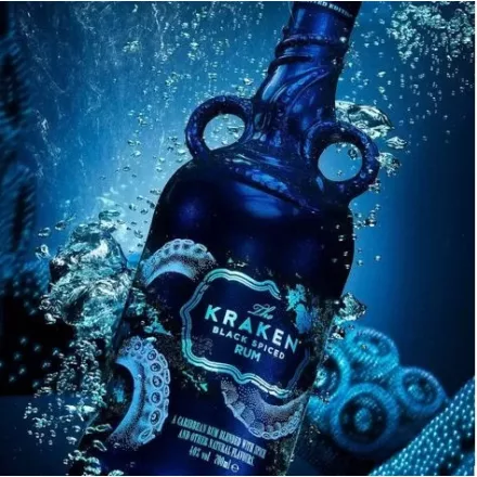 Kraken Rum Black Spiced Unknow Deep Limited Edition 2021. 0,7l