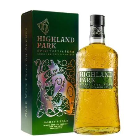 Highland Park Whisky Spirit of the Bear Smoky & Bold Single Malt Scotch 1l DD.