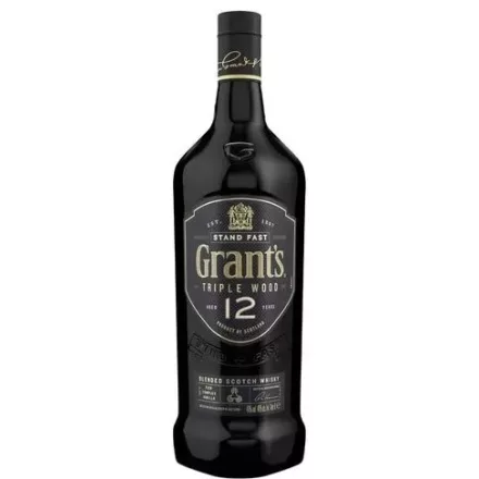 Grants Whisky 12 years Triple Wood Blended Scotch 1l