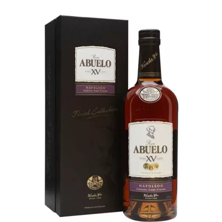 Abuelo Rum XV Napoleon Cognac Cask Finish Collection 0,7l DD.