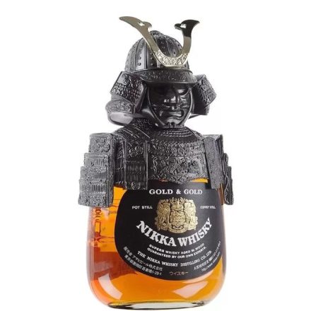 Nikka Whisky Gold & Gold Samurai Edition 0,75l DD.