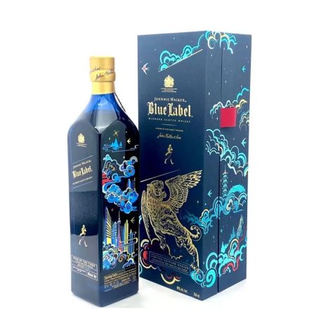Johnnie Walker Whisky Blue Label Blended Scotch Year of the Tiger Limited Edition 0,7l DD.
