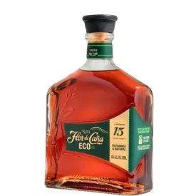   Flor de Cana Rum 15 years ECO Carbon Neutral Certified 0,7l DD.