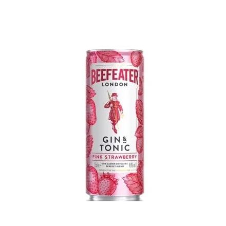 Beefeater Gin & Tonic Pink Strawberry 0,25l