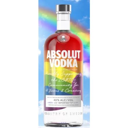 Absolut Vodka Blue Rainbow 2 Limited Edition 0,7l