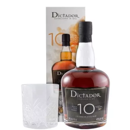 Dictador Rum 10 years 0,7l DD.