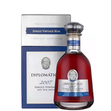 Diplomatico Rum Single Vintage 2007. 0,7l DD.