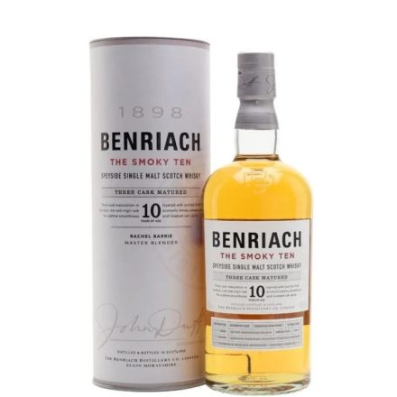 Benriach Whisky 10 years The Smoky Ten Single Malt Scotch 0,7l DD.