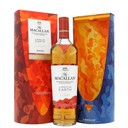 Macallan Whisky A Night on Earth in Scotland Highland Single Malt Scotch 0,7l DD.