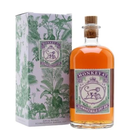 Monkey 47 Gin Schwarzwald Barrel Cut 0,5l DD.