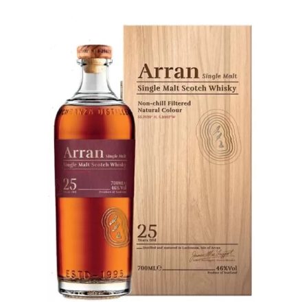 Arran Whisky 25 years Single Malt Scotch 0,7l DD.