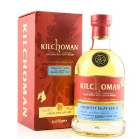   Kilchoman Whisky 2015 Vintage Bourbon Single Cask Finish Single Malt Scotch 0,7l DD.