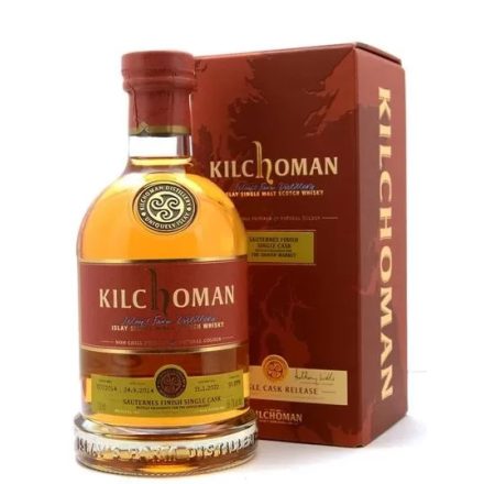 Kilchoman Whisky 2013 Vintage Sauternes Single Cask Finish Single Malt Scotch 0,7l DD.