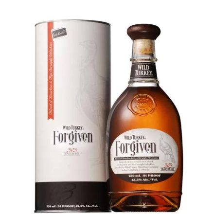 Wild Turkey Whisky Forgiven Blend of Bourbon and Rye Batch 303 0,75l DD.