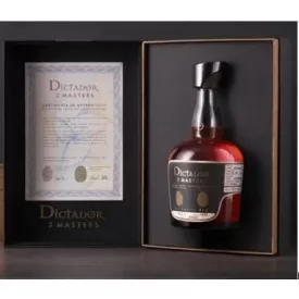   Dictador Rum 2 Masters Vintage 1977 Leclerc Briant Champagne Cask 0,7l DD.