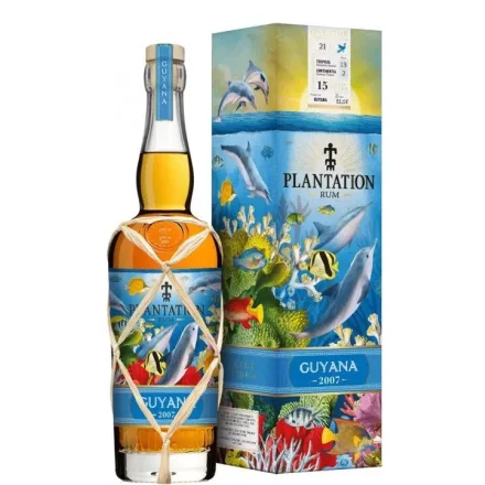 Plantation Rum 15 years Guyana 2007. One-Time Limited Edition 0,7l DD.