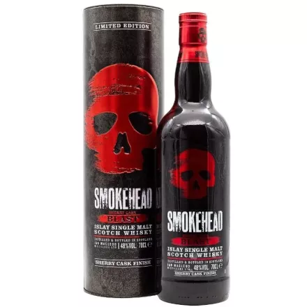 Smokehead Blast Sherry Cask Finish Islay Single Malt Scotch Limited Edition 0,7l DD.