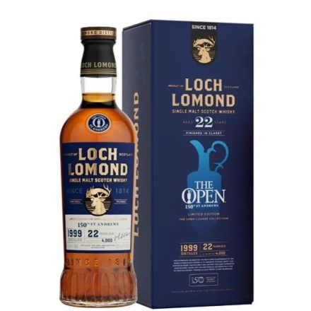 Loch Lomond Whisky 22 years The Open 150th St. Andrews Special Edition Single Malt Scoth 0,7l DD.