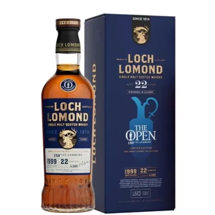 Loch Lomond Whisky 22 years The Open 150th St. Andrews Special Edition Single Malt Scoth 0,7l DD.