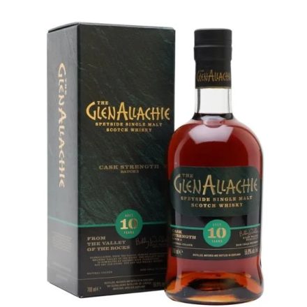 Glenallachie Whisky 10 years Cask Strength Batch 7 Speyside Single Malt Scotch 0,7l DD.