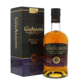   Glenallachie Whisky 10 years Chinquapin Oak Finish Limited Edition Speyside Single Malt Scotch 0,7l DD.