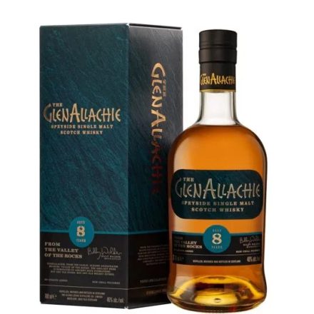 Glenallachie Whisky 8 years Speyside Single Malt Scotch 0,7l DD.