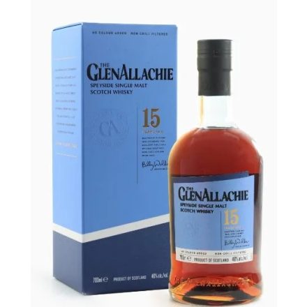 Glenallachie Whisky 15 years Speyside Single Malt Scotch 0,7l DD.