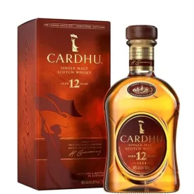 Cardhu Whisky 12 years Single Malt Scotch 0,7l DD.