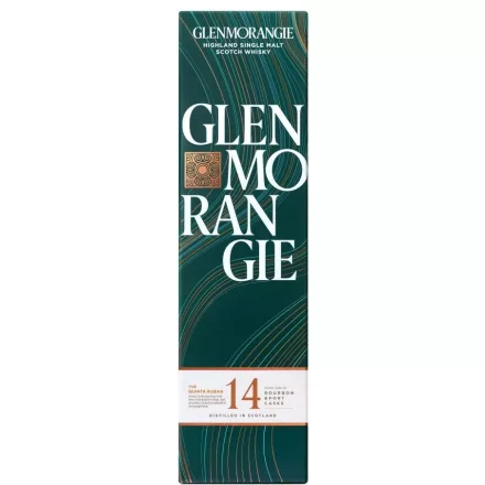 Glenmorangie Whisky 14 years The Quinta Ruban Bourbon & Port Cask Finish 0,7l DD.