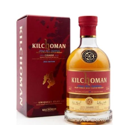 Kilchoman Whisky Casado 2022 Limited Edition Islay Single Malt Scotch 0,7l DD.