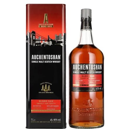 Auchentoshan Whisky Blood Oak Single Malt Exclusive Scotch 1l DD.