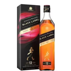  Johnnie Walker Whisky 12 years Black Label Sherry Finish Blended Scotch 0,7l DD.