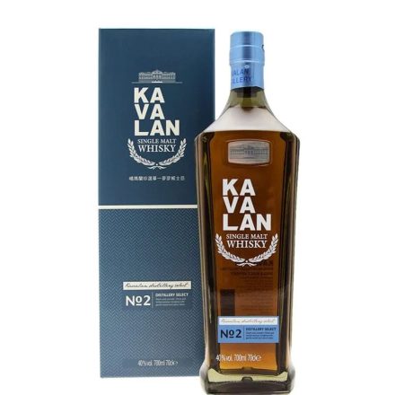Kavalan Whisky Distillery Select No. 2 Single Malt 0,7l DD.