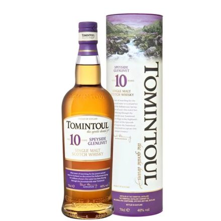 Tomintoul Whisky 10 years Single Malt Scotch 0,7l DD.