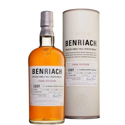 Benriach Whisky 11 years Cask Edition 2009. Oloroso Sherry Cask No 8562 Single Malt Scotch 0,7l DD.
