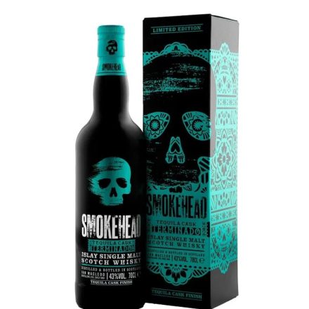 Smokehead Terminado Tequila Cask Finish Islay Single Malt Scotch Limited Edition 0,7l DD.