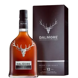   Dalmore Whisky 12 years Sherry Cask Select Highland Single Malt Scotch 0,7l DD.