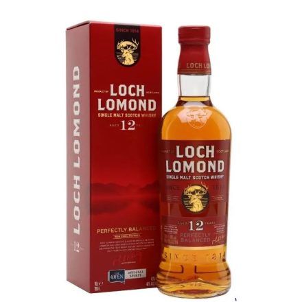 Loch Lomond Whisky 12 years Perfectly Balanced Single Malt Scoth 0,7l DD.